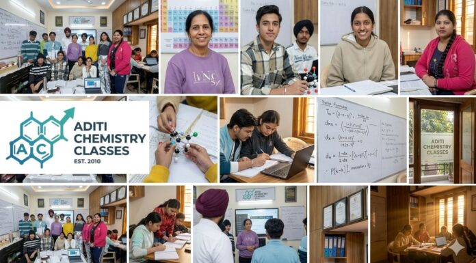 Coaching Institute Near Sector 89 Mohali | Aditi Chemistry Classes